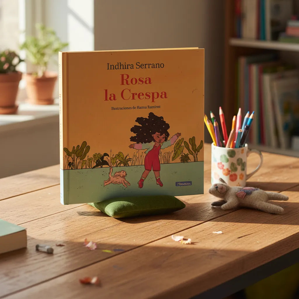 Libro Rosa La Crespa Indhira Serrano