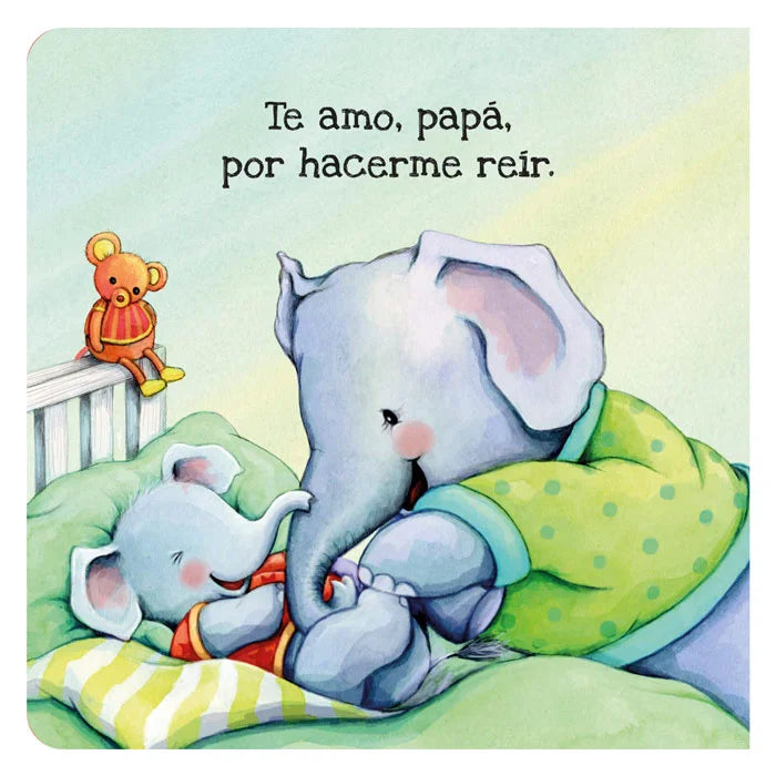 Libro Infantil Sensorial Papá Te Amo Para Niños