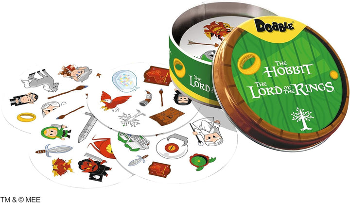 Juego De Mesa Dobble Señor De Los Anillos Para Niños Familia
