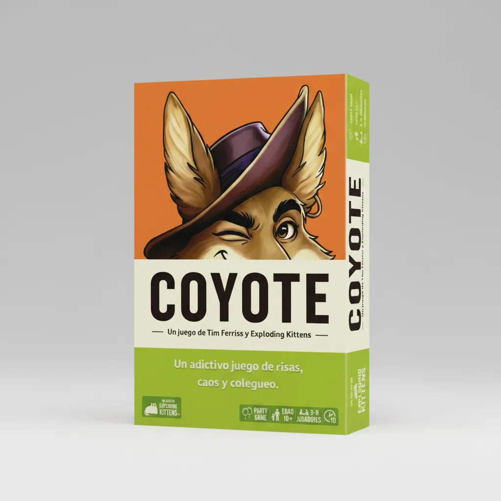 Juego De Mesa Cartas Coyote Estrategia Para Niños Familia