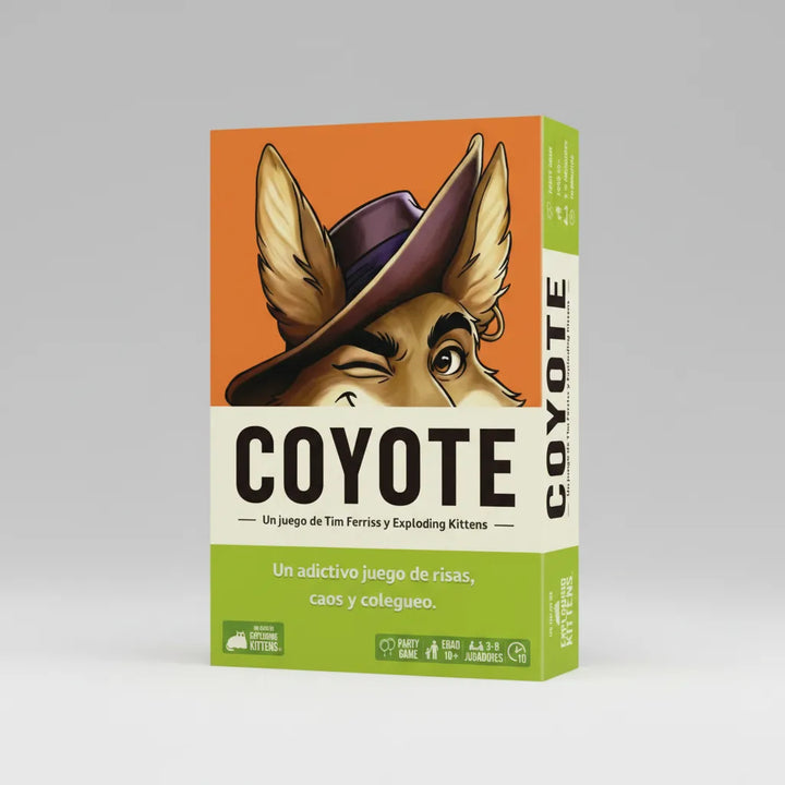 Juego De Mesa Cartas Coyote Estrategia Para Niños Familia