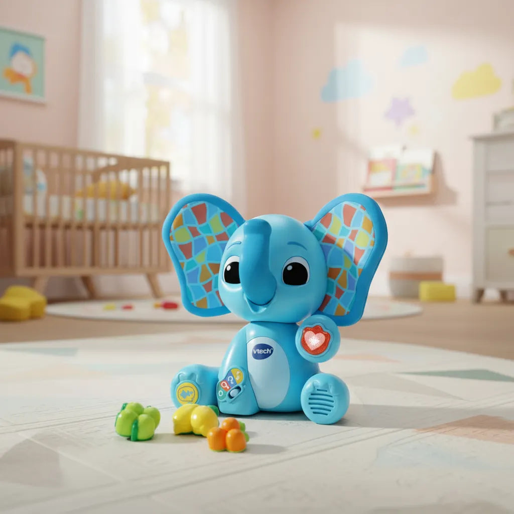 Juguete Interactivo Elefante Frutas Para Bebés