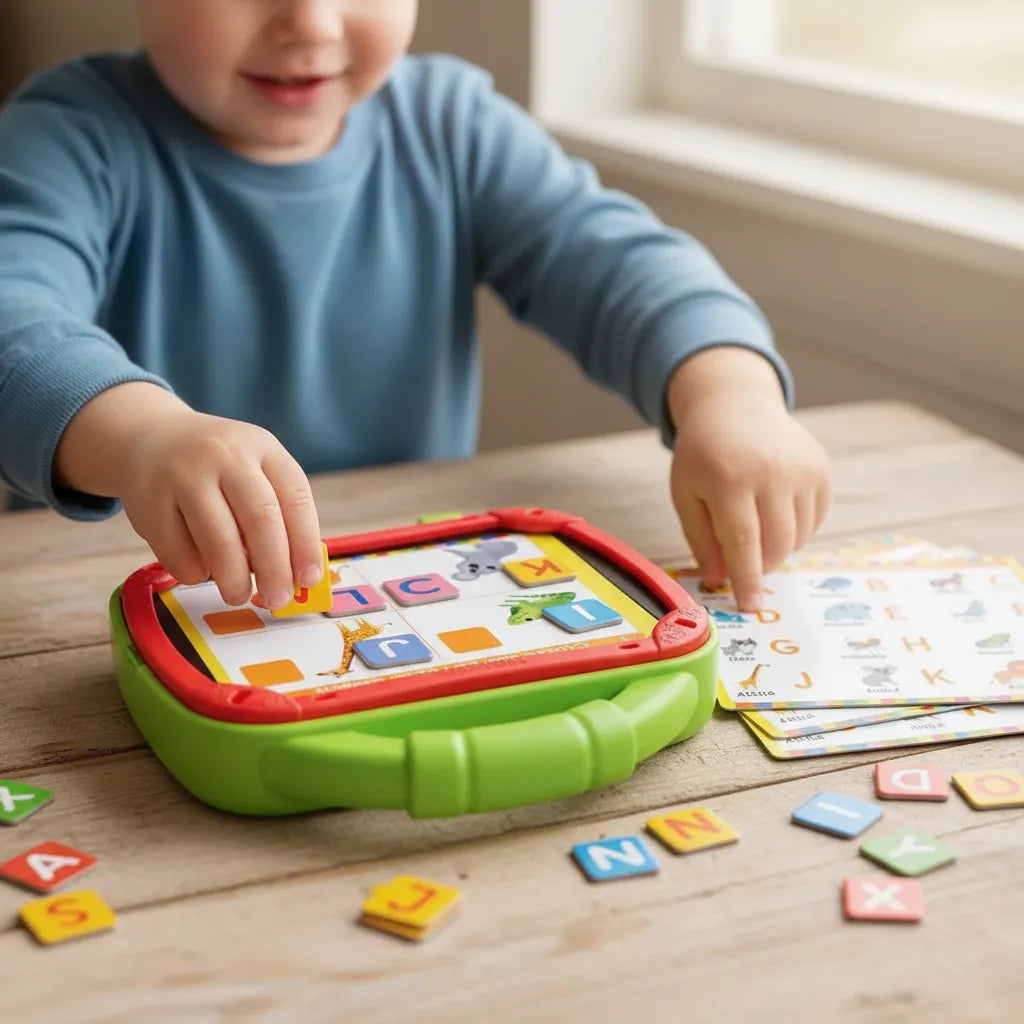 Juego Educativo Maletín Magnético Letras Y Animales Niños