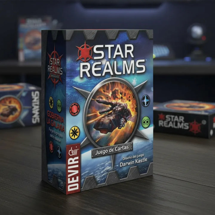 Juego De Mesa Estrategia Star Realms Para Niños