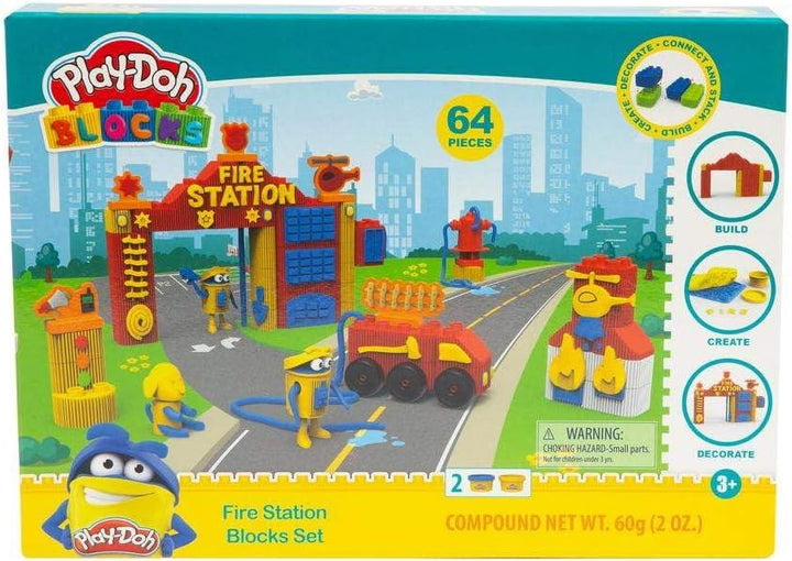 Juego Construcción Estación Bomberos para Niños