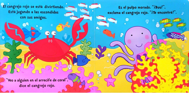 Libro Infantil Texturas Escondidas Bajo El Mar