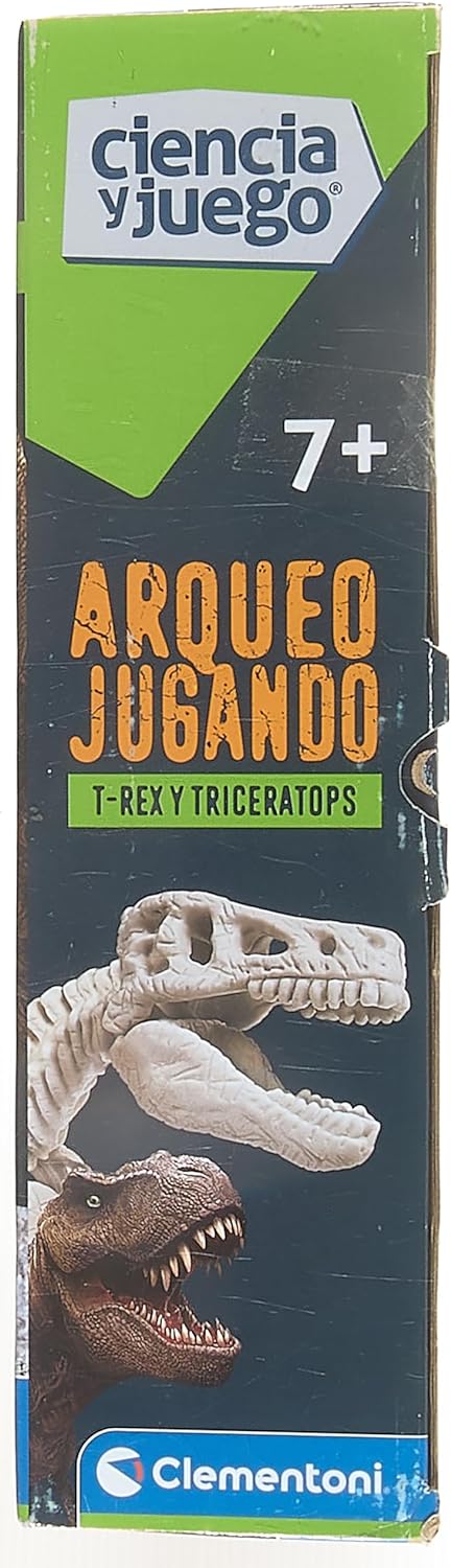 Juego Excavar Fósil De Dinosaurio Triceratops