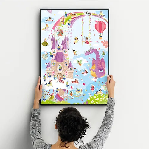 Set Un Mundo Mágico con stickers Niños