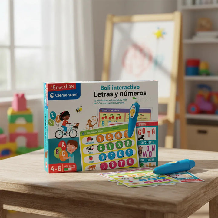Libro Interactivo Lápiz Mágico Letras Y Números Para Niños