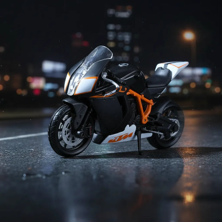 Moto Ktm 1190 Rc8 R Escala 1/18 Bburago