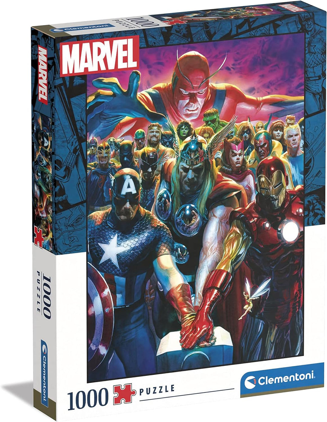 Rompecabezas Adultos 1000 Piezas Los Vengadores Marvel