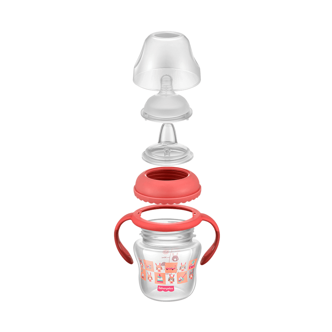 Vaso De Entrenamiento Antiderrame Rosado