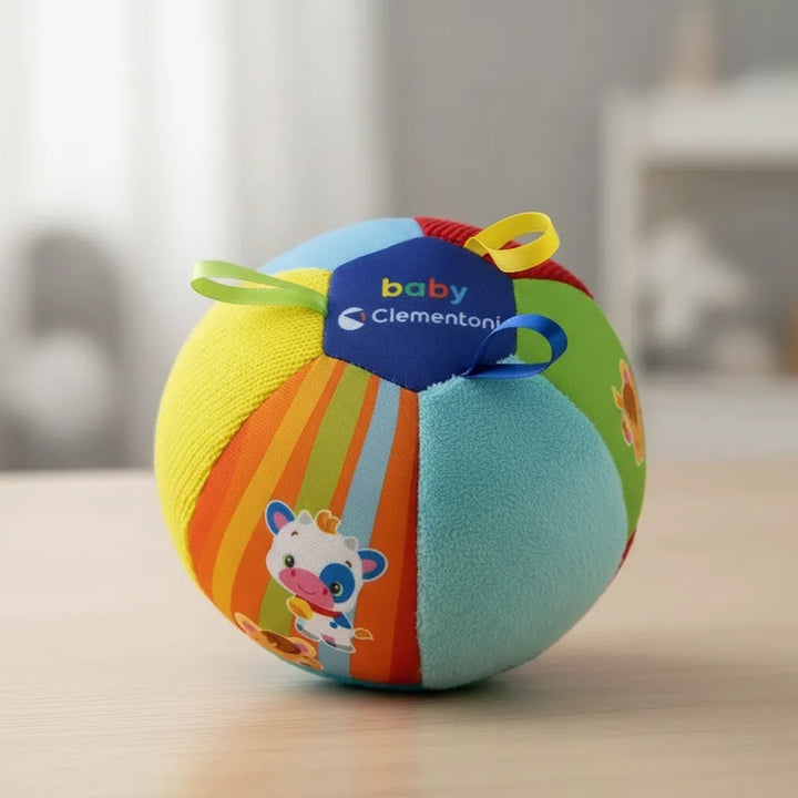 Juguete Pelota Musical Animal Estipulación Temprano Bebés