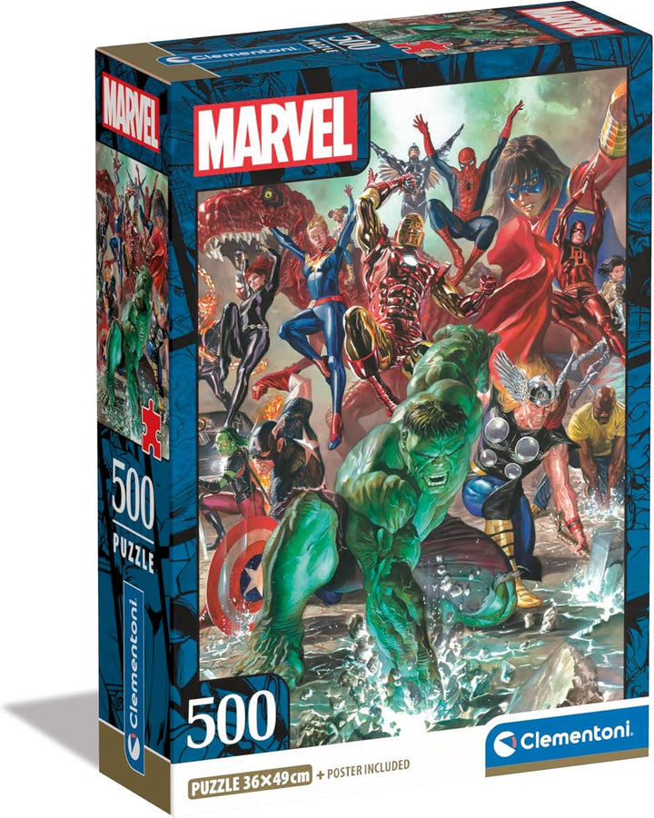 Rompecabezas 500 Piezas Universo Marvel