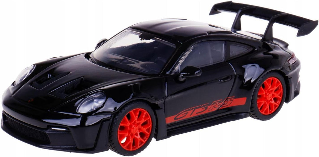 Carro Escala Bburago 1/43 Race Porsche 911 Gt3 Rs Negro