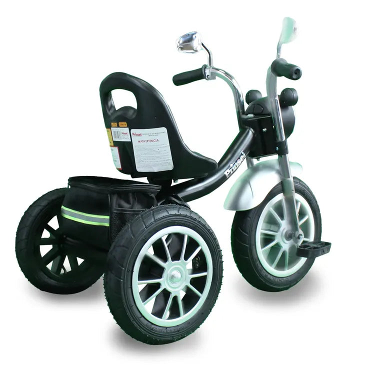 Triciclo Montable  Harley Con Luces negro Para Niños