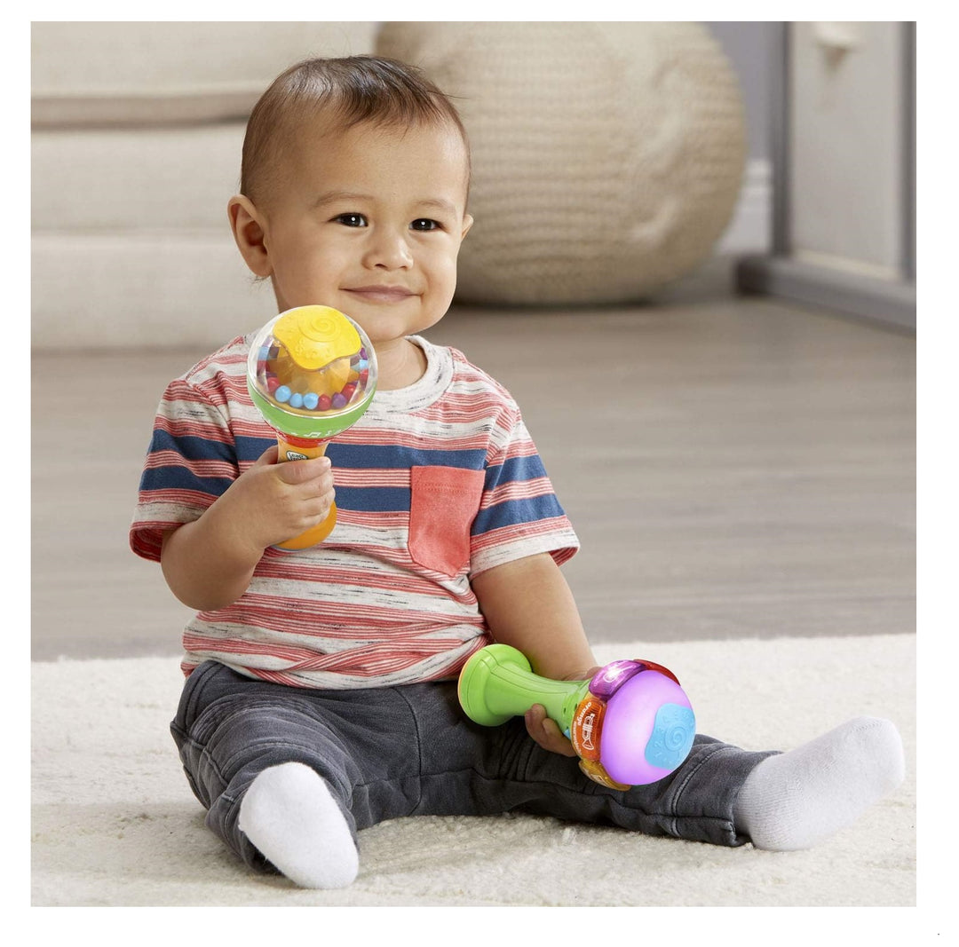 Juguete Maracas Bilingües Colores Y Números
