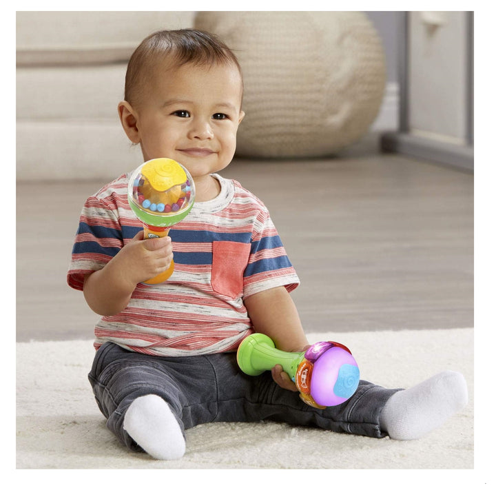Juguete Maracas Bilingües Colores Y Números