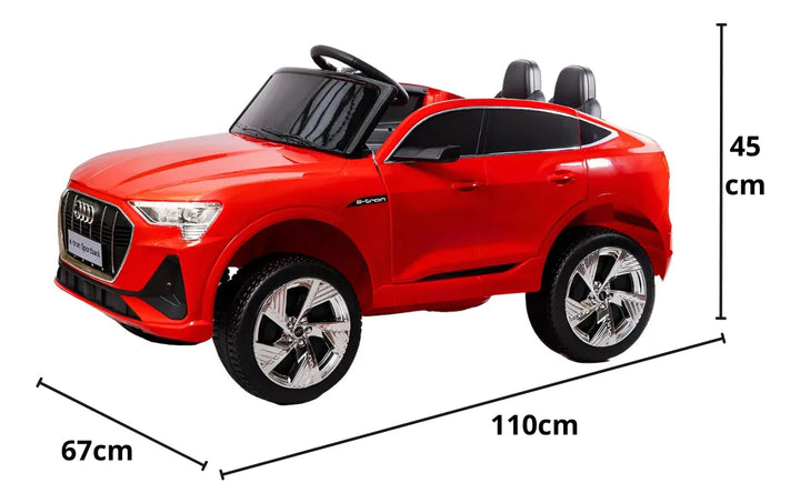Carro Montable Audi E-tron Sportback 12v Niños
