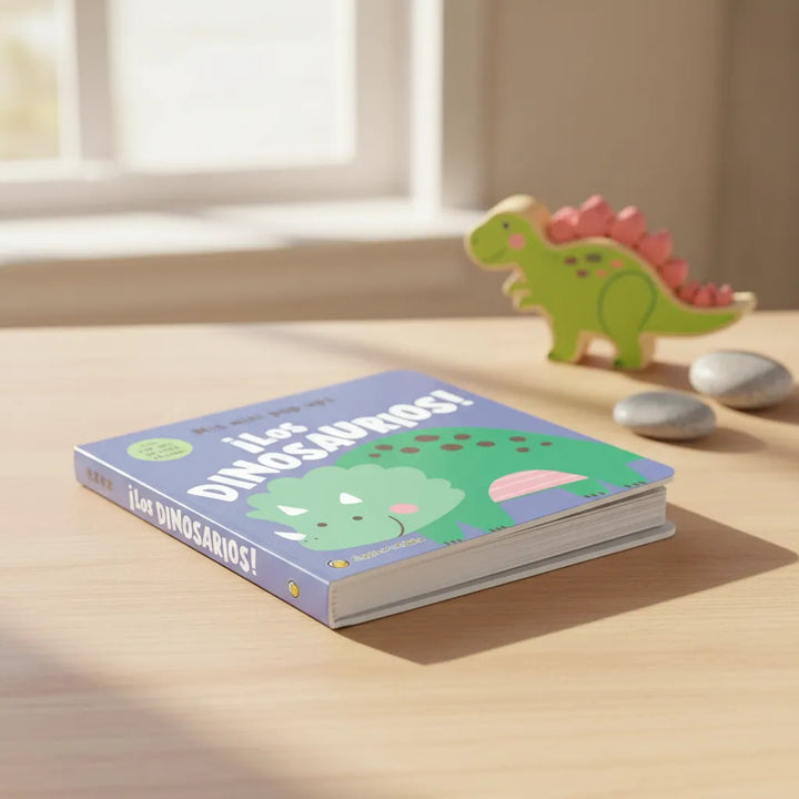Libro Educativo Mini Pop Up Los Dinosaurios Para Niños