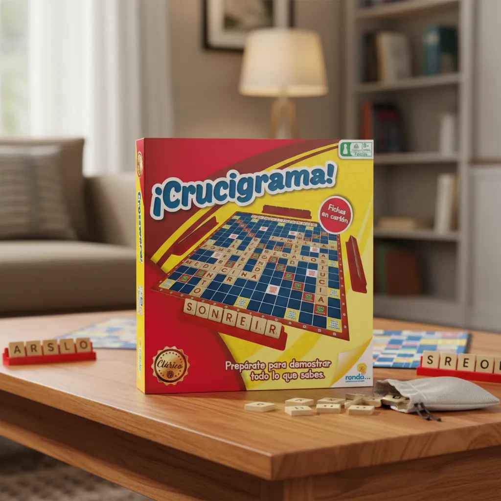 Juego De Mesa Crucigrama Clásico Familia