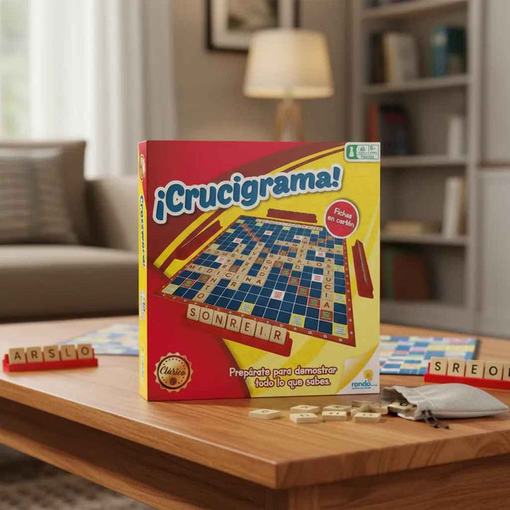 Juego De Mesa Crucigrama Clásico Familia