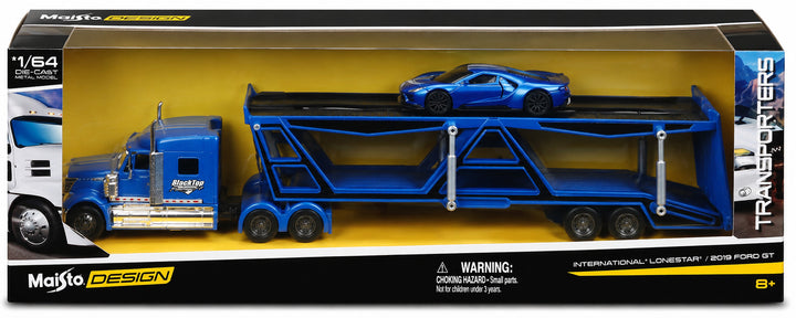 Carro Coleccionable Niñera International Lonestar Y Ford Gt