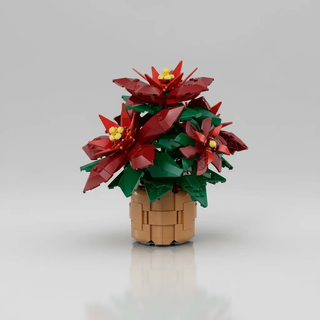 Juego Lego 608 Piezas Flor De Pascua Adultos