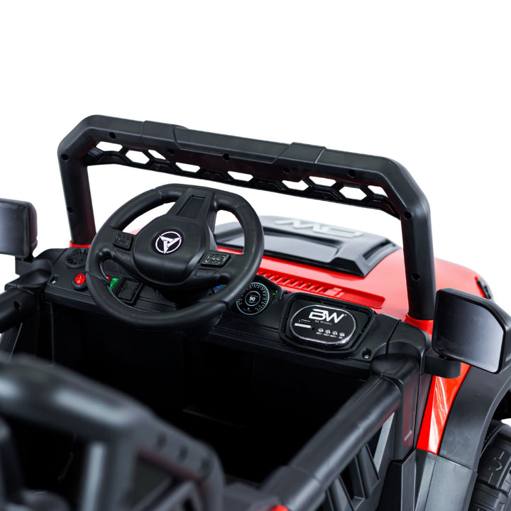 Carro Eléctrico Tipo Rubicón Rojo 12v Prinsel Niños
