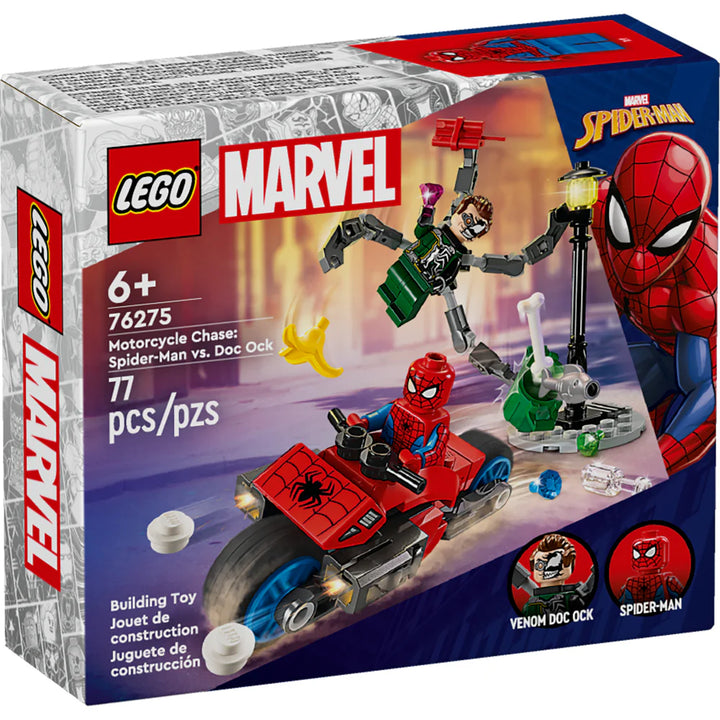 Lego set Construcción Spider-man 77 Piezas Niños