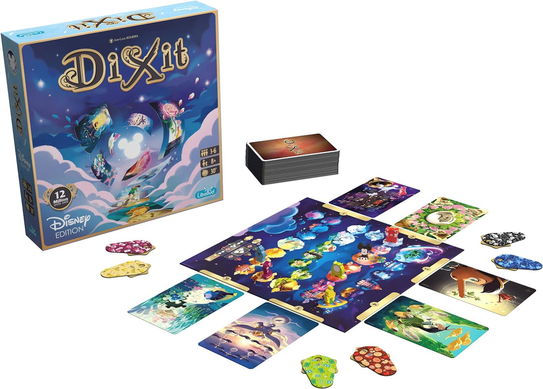 Juego De Mesa Dixit Edición Disney Con 84 Tarjetas