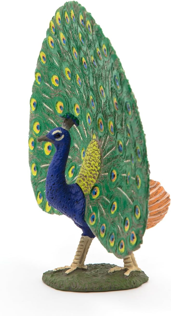 Figura Coleccionable Pavo Real papo Para Niños