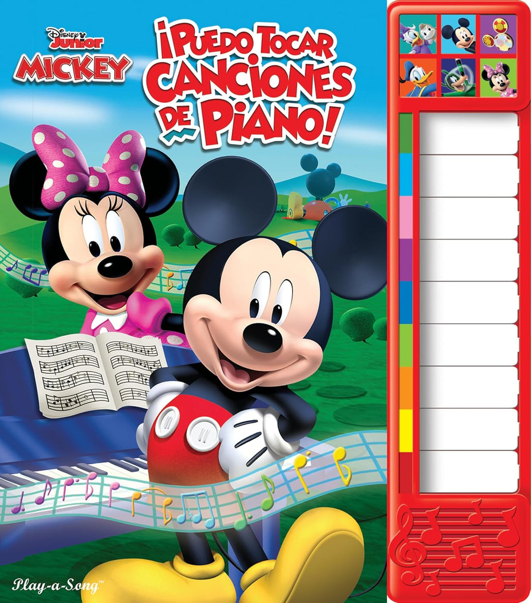 Libro Musical Disney Mickey puedo Tocar Niños