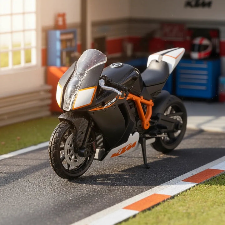 Moto Ktm 1190 Rc8 R Escala 1/18 Bburago