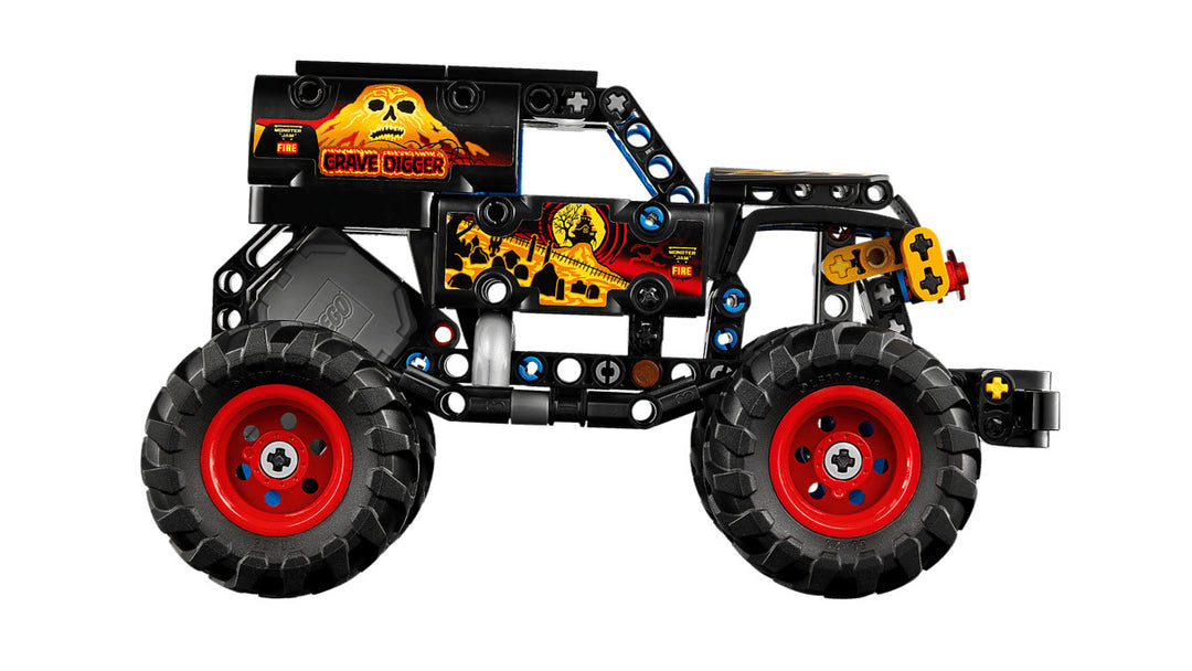 Juego Construcción Monster Jam Grave Digger Lego Original