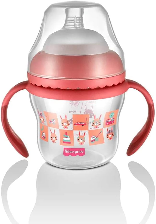 Vaso De Entrenamiento Antiderrame Rosado