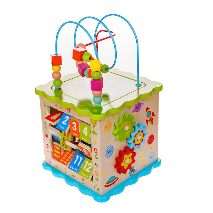 Cubo Didáctico De Actividades Para Niños