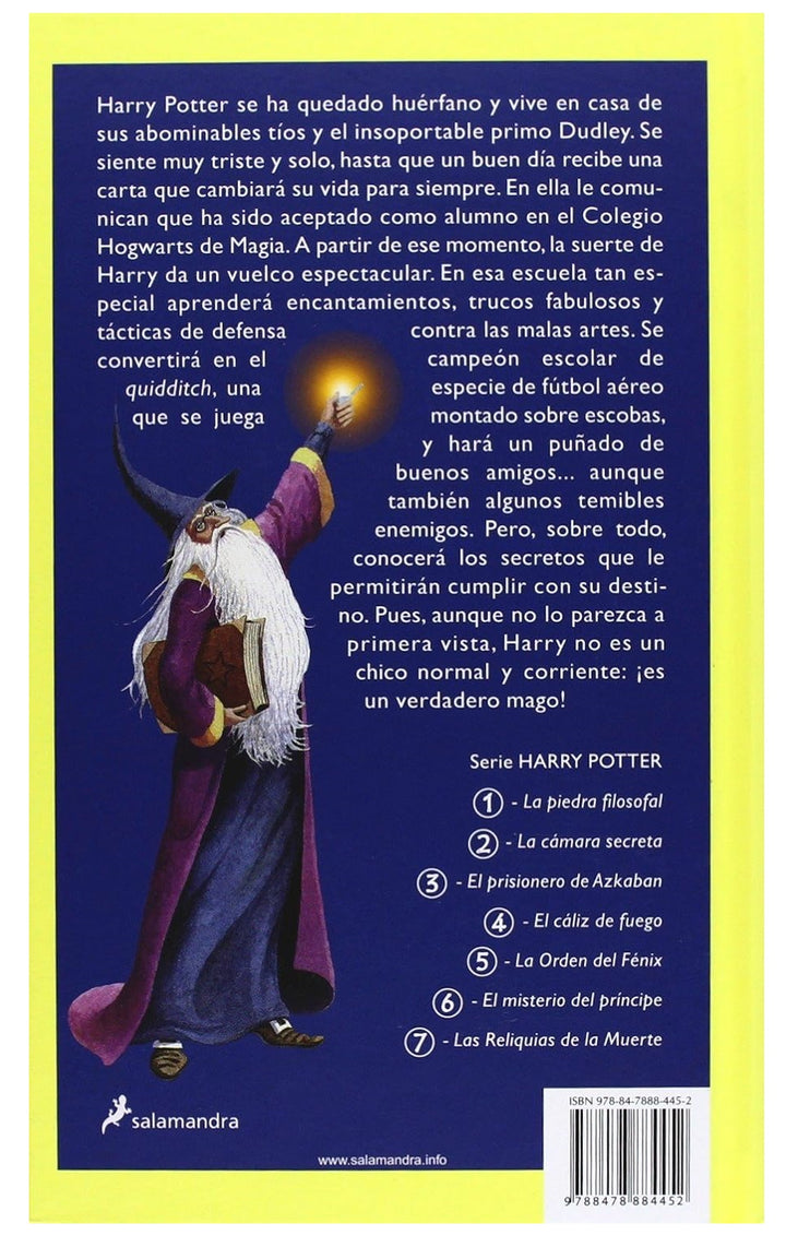 Libro Harry Potter Piedra Filosofal Para Niños