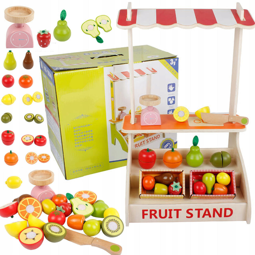 Juguete Didáctico Tienda De Frutas Para Niños