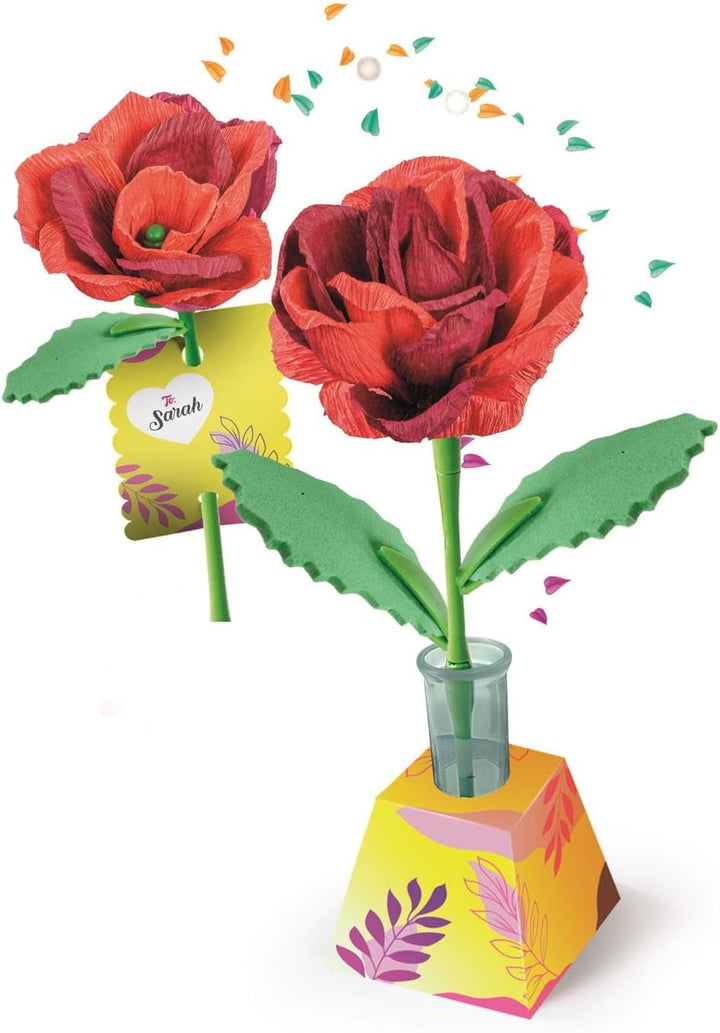 Juego Científico Creativo Flores Rosas Para Niños