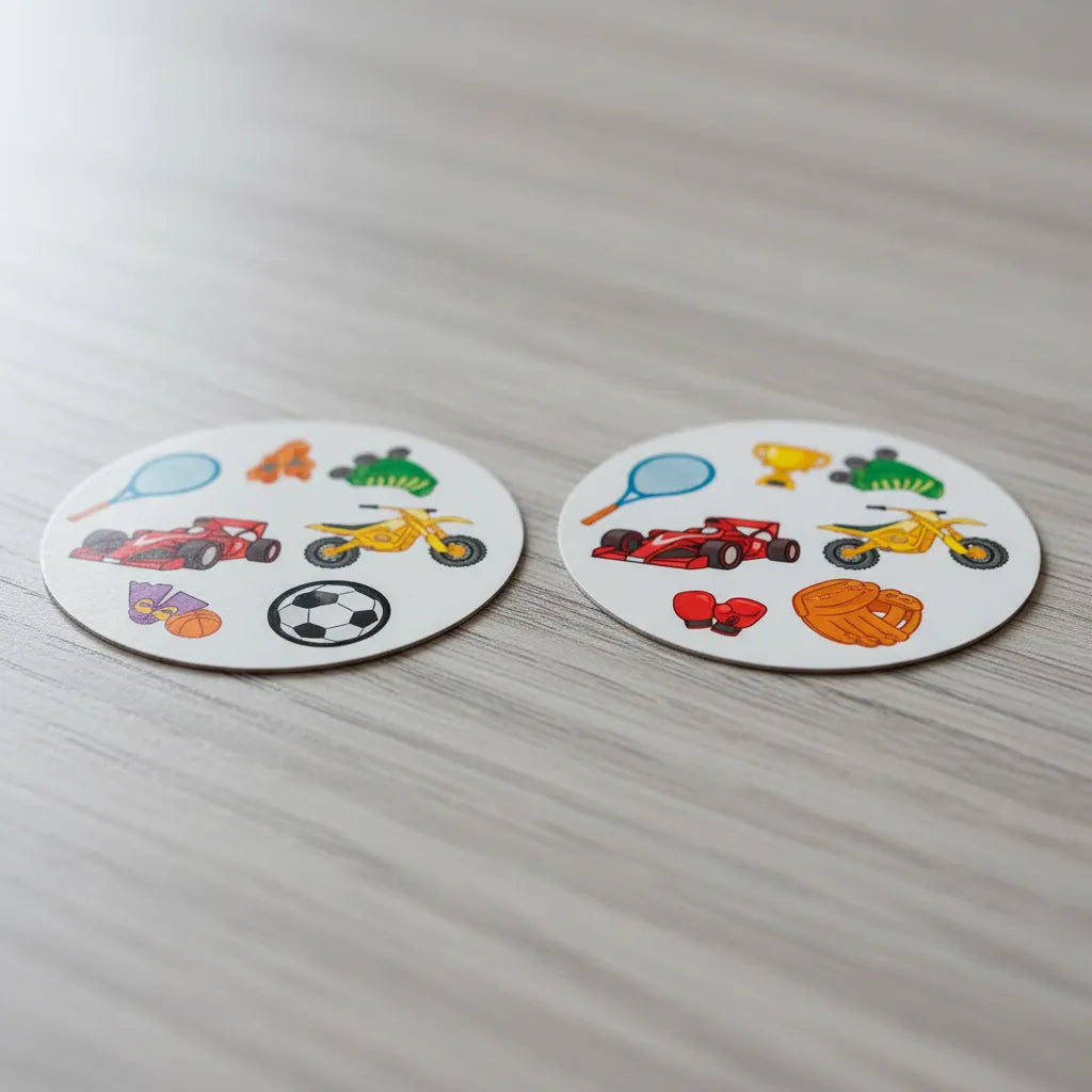 Juego De Mesa Dobble Eco Sleeve Para Niños Familia