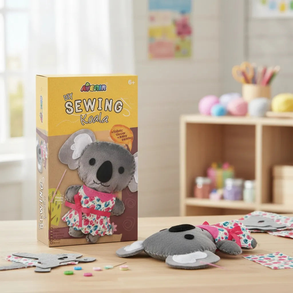 Set De Arte Y Manualidades Amigos Tejidos Koala