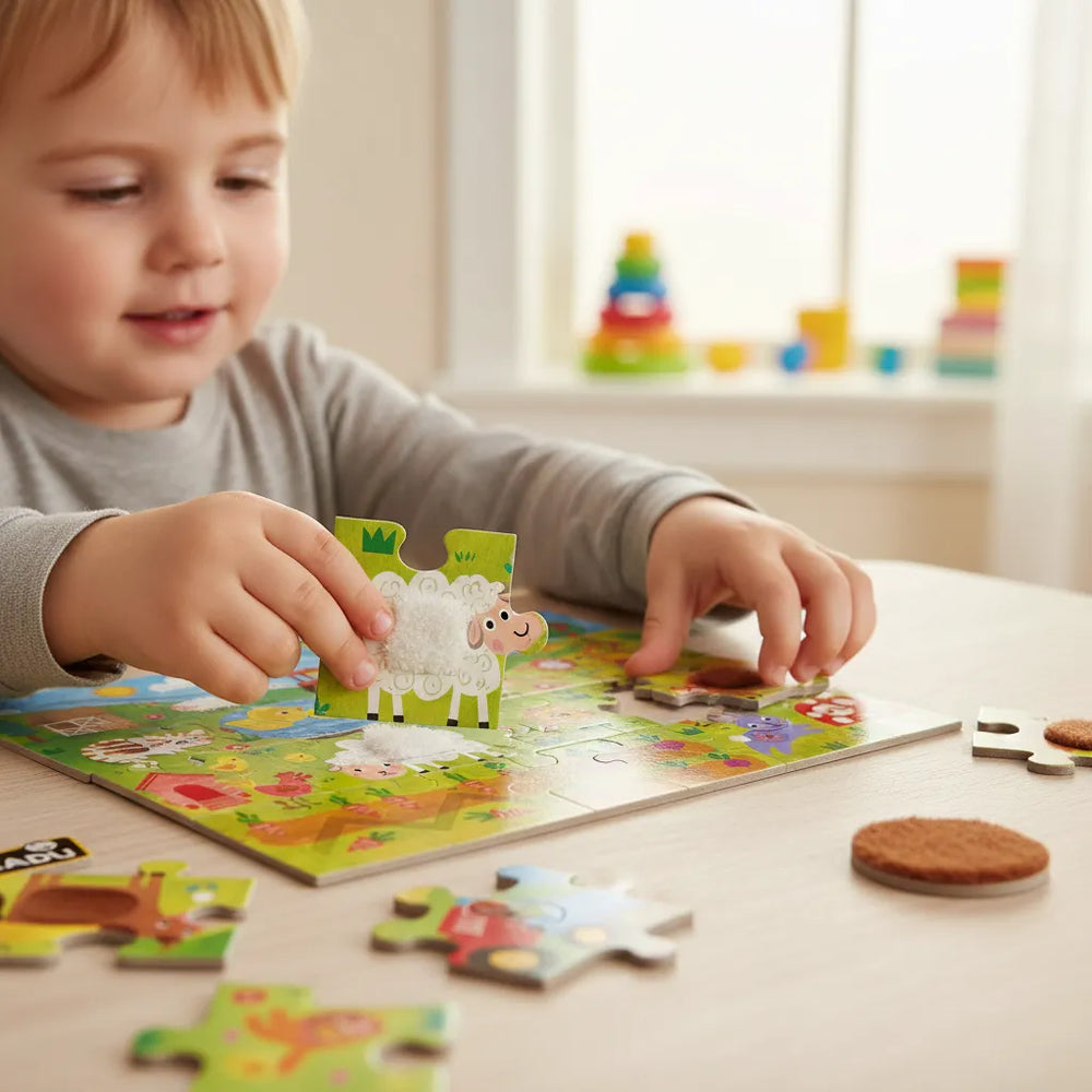 Rompecabezas Sensorial Montessori