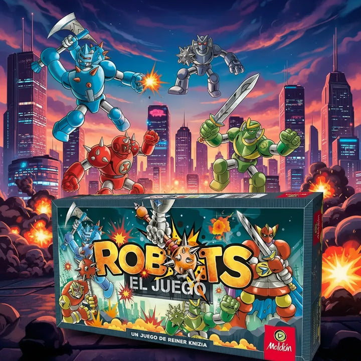 Juego De Mesa Robots Estrategia Para Niños Y Adultos