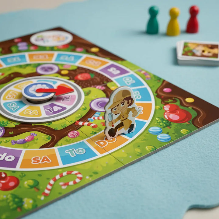 Juego De Mesa Educativo Detectives Silabas Niños