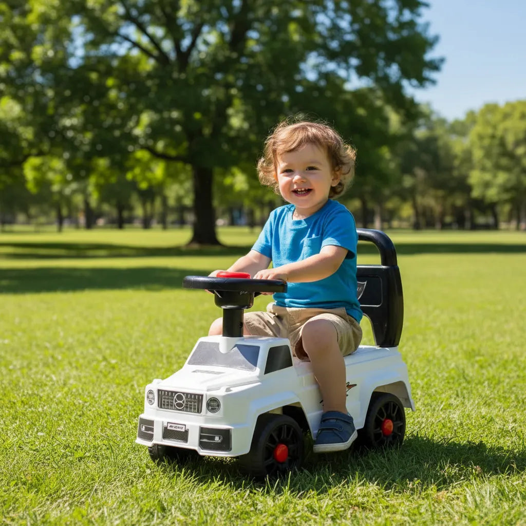 Carro Divertido Montable Blanco Para Niños