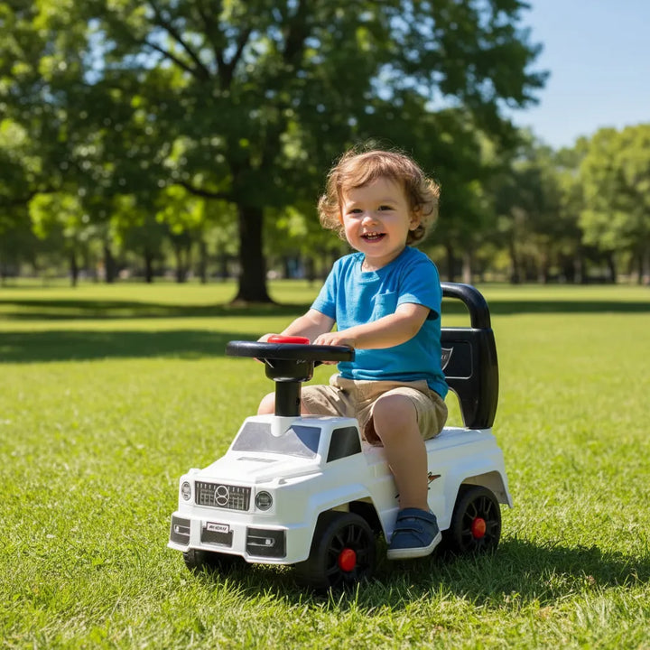 Carro Divertido Montable Blanco Para Niños