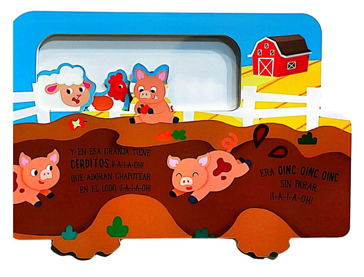 Libro Infantil Interactivos Rueditas El Viejo Mcdonald