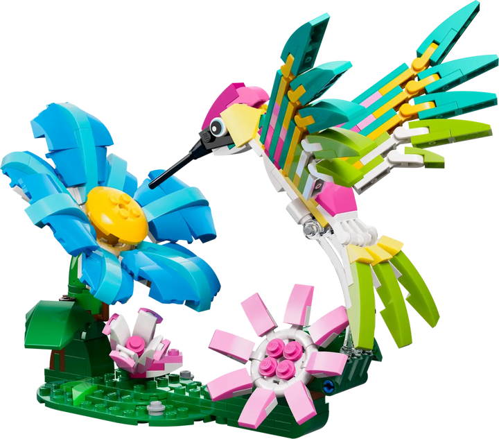 Juego De Construcción 3 En 1 Colibrí 312 Piezas Para Niños