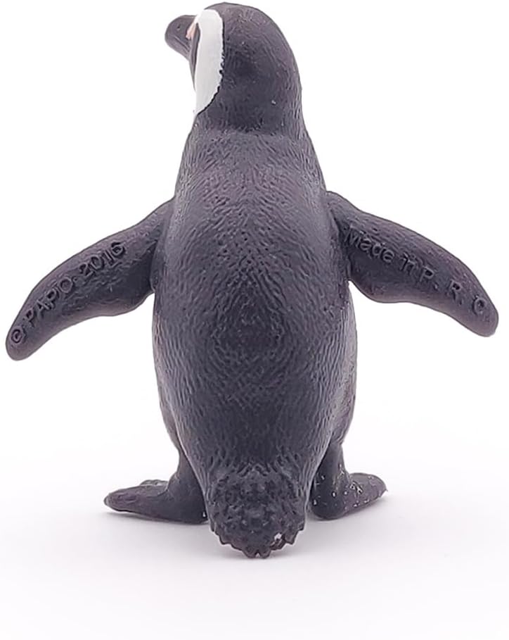 Figura Coleccionable Pingüino Del Cabo Papo Pintada A Mano